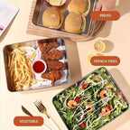 2000ml Stainless Steel Food Storage Container