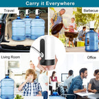 Automatic Wireless Water Can Dispenser Pump for 20 Litre Bottle Can, with Low Noise & High Efficiency