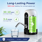 Automatic Wireless Water Can Dispenser Pump for 20 Litre Bottle Can, with Low Noise & High Efficiency