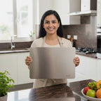 Premium Stainless Steel Kitchen Chopping Board