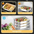 2000ml Stainless Steel Food Storage Container